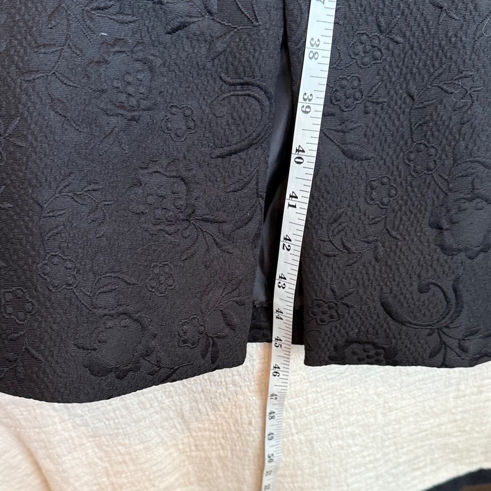 Torrid Black Floral Patterned Coat - Picture 10 of 10
